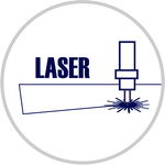ikona laser